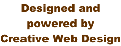 Designed and  powered by  Creative Web Design